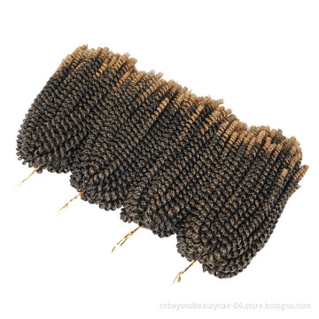 spring twist crochet hair short curly wavy spring twist braids hair for black women